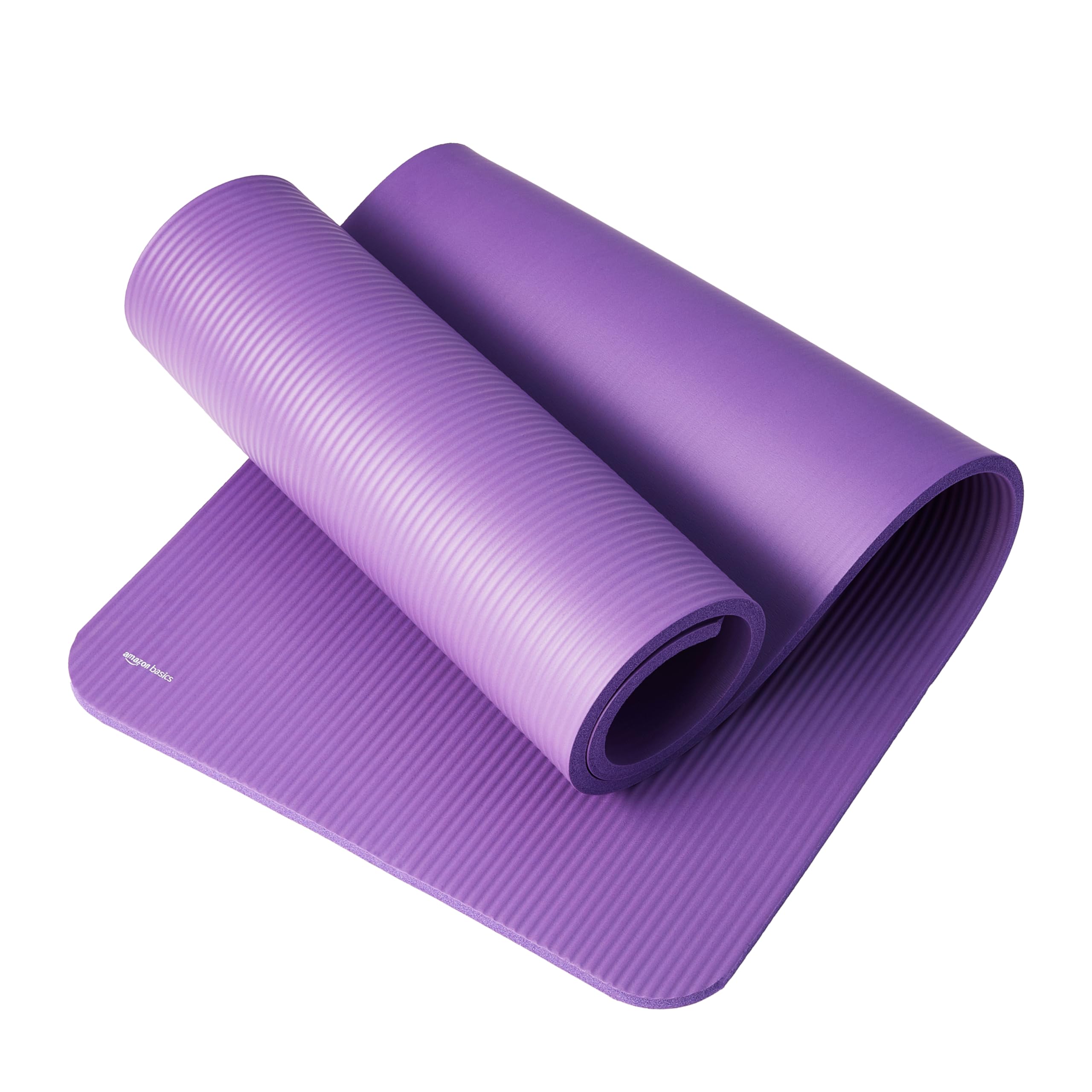 Amazon Basics 1/2 Inch Extra Thick Exercise Yoga Mat with Carrying
